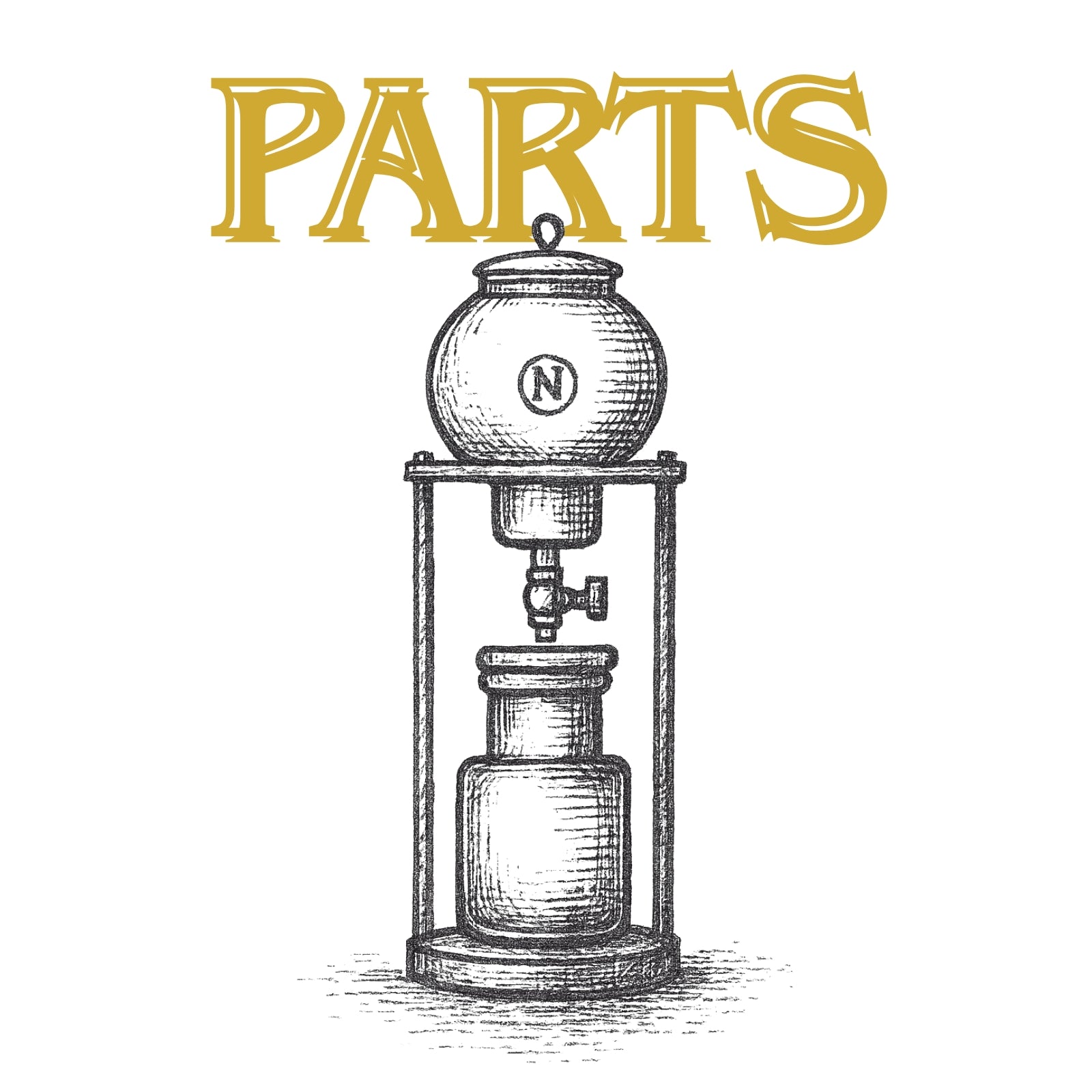 BD-6 ( 600 ml ) Cold Brew Coffee Maker Replacement Parts