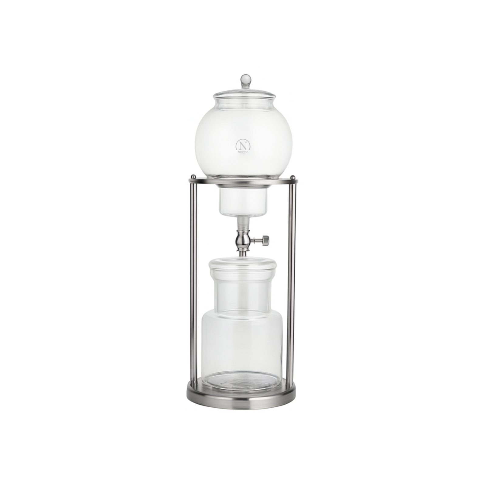 Nispira Modern Ice Cold Brew Dripping Coffee Maker Tower,  600 ml (BD-6)