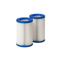 Nispira Pool Filter Replacement Compatible with Bestway Flowclear Hot Tubs Type II Cartridge Lay Z Spa Filter Pump 58094 530-800 Gal.