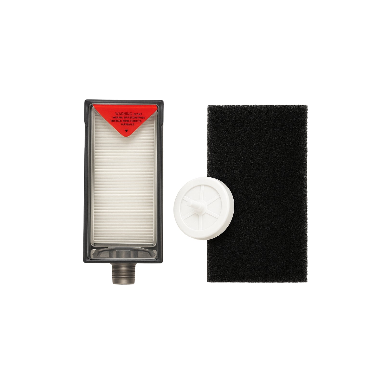 Nispira Cabinet Inlet HEPA Filter Kit for Invacare Sound Reduce Part 1131249. For Perfecto2, Perfecto2V, PerfectoW, Platinum 5 10, Mobilaire 3 & 5, IRC 3 & 5.  1 Set