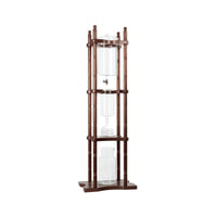 Nispira BD-25 Cold Brew Coffee Maker Drip Tower – Adjustable Iced Coffee System, 25-Cup Capacity, Glass Brewer with Wooden Stand