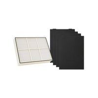 Nispira True HEPA Filter + Pre-Carbon Filters for Whirlpool Whispure / Kenmore Air Purifier AP150, AP250, AP25030K, APR25530L, APR25130L, 1183051K,  83353, 83234, 42-83234