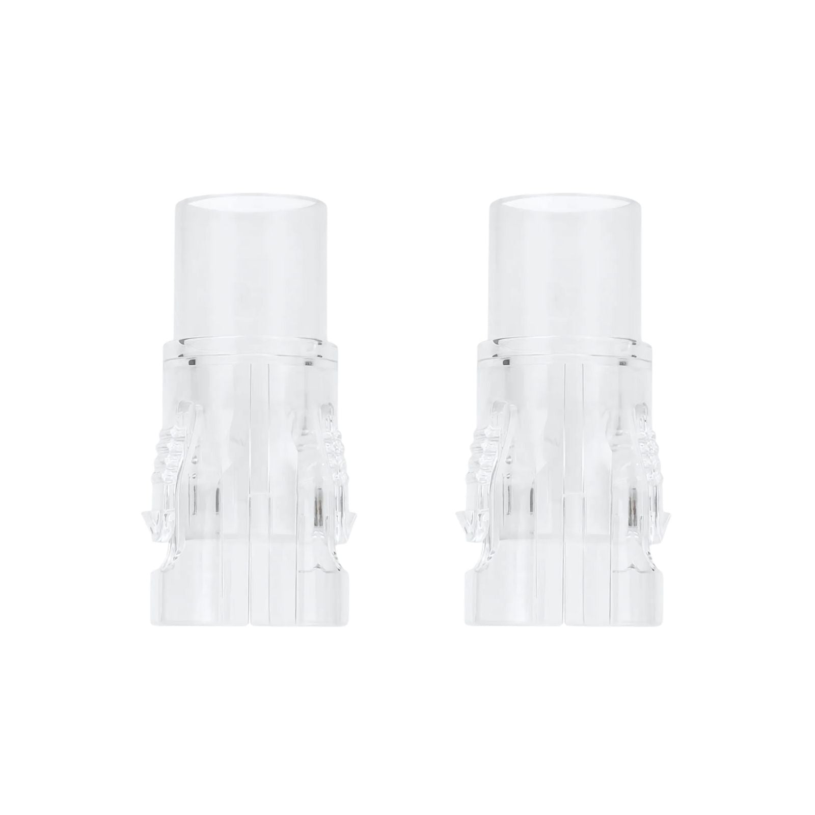 Nispira CPAP Hose Connector for Resmed Airmini Machine, Tubing Outlet 22 mm Machine Outlet 25mm, 2 Packs
