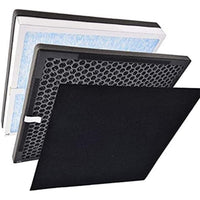 Nispira True HEPA Replacement Filter Set Compatible with Renpho Air Purifier RP-AP001 RP-AP001S RP-AP002