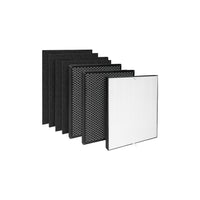 Nispira HEPA Carbon Filter Kit Set Compatible with Air Doct Airdoct Air Purifier AD Series 3000 3000M