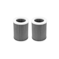 Nispira 3-In-1 True HEPA Activated Carbon Filters for Purezone Portable Mini Air Purifier (PEPERSAP)