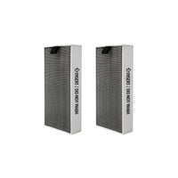 Nispira 2-In-1 True HEPA Air Purifier Filter for LG PuriCare Mini Air purifier AP151MWA1, AP151MBA1, AAFTMH01