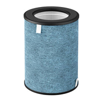 Nispira 3-in-1 HEPA and Activated Carbon Replacement Filter Compatible with Shark Air Purifier MAX HP200, HP300, and HC500 Series (HE2FKBAS / HE2FKBASMB)