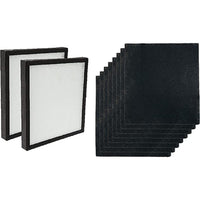 Nispira 4-in-1 True HEPA Activated Carbon Filter For Airvantage WK01234QPC Air Purifier