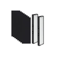 Nispira 182550 HEPA + Activated Carbon Replacement Air Filter — Compatible with Bionaire BAP536UV-U & Holmes HAP537UV/2141139 Air Purifiers